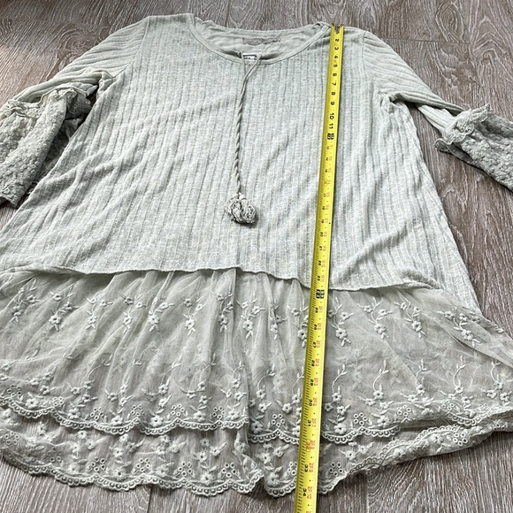 NWT  TUNIC MADE IT ITALY 100% VISCOSE MINT COLOR ONE SIZE - Picture 12 of 16